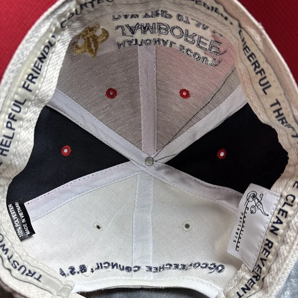 National Boy Scout Jamboree 2010 Hat Fleur de Lis Stars Ball‎ Cap Raleigh NC
